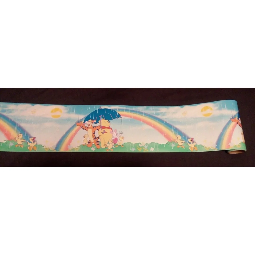 Winnie the Pooh & Tigger Wall Paper Border‎ Qty 2 5 Yd. Rolls  Lot #7057293